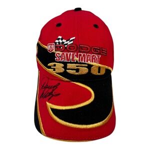 Dodge Save Mart 350 Infineon‎ Raceway Hat Signed Racing Cap